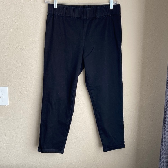 Soft Surroundings Crop Pull On Skinny Jeans - Picture 1 of 6